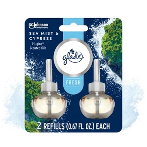 Glade Piso Liquid Air Freshener Refills - Fresh Sea Cypress - 2ct - 1 of 4
