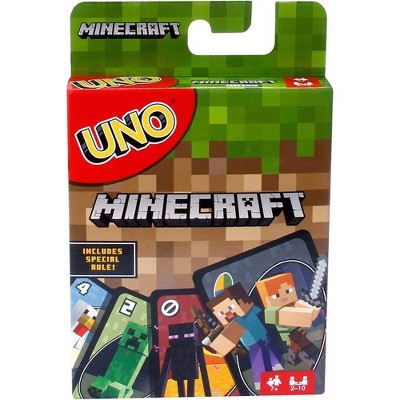 Jogos Mattel Jogo de Cartas Minecraft da ONU para Noite Familiar com