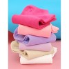 Kids Viscose Bamboo Ankle Socks Unisex Thin in Bulk Soft Boys Girls Stretch School Wholesale Socks 48 Pairs - 4 of 4