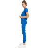 MediChic Womens 8-Pocket Scrubs Set- V-Neck with 4-Pocket Jogger Scrub Pants - 3 of 4