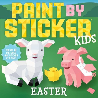 Shiny Stickers Easter (Paperback)