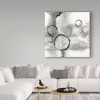 Trademark Fine Art -Chris Paschke 'Full Circle I Gray' Canvas Art - 3 of 3