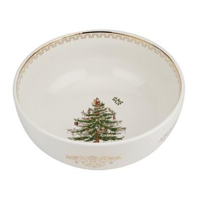 Spode Christmas Tree Gold 10 Inch Salad Bowl - 10 Inch : Target