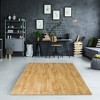 Sorbus Interlocking Floor Mat Pine Wood Print 16 Pieces 12x12 - 2 of 4