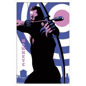 Trends International Marvel Comics - Hawkeye - Pop Art Framed Wall Poster Prints - 1 of 4