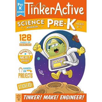 Tinkeractive Workbooks: Pre-K Science - by  Megan Hewes Butler & Odd Dot (Paperback)