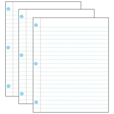 Ashley Productions® Large Magnetic Notebook Page, 12" x 15", Pack of 3