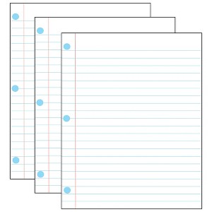 Ashley Productions® Large Magnetic Notebook Page, 12" x 15", Pack of 3 - 1 of 3