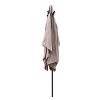 CAVINAS 6 x 9Ft Rectangular Outdoor Waterproof Umbrella,Outdoor Umbrellas for Patio Garden Backyard with Crank and Push Button Tilt - 4 of 4