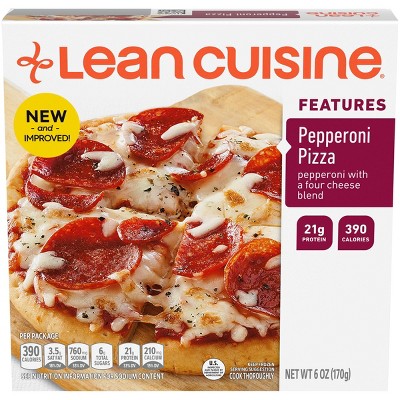 Lean Cuisine Casual Cuisine Traditional Pepperoni Frozen Pizza - 6oz