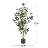 GDFStudio Forgan Artificial Laurel Tree, Green - 3 of 4