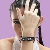 SOHI Women's Black Wheel Leather Bracelet - 3 of 3