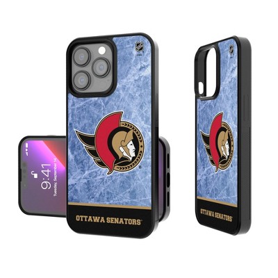 Keyscaper NHL Ice Wordmark Bump Cell Phone Case for iPhone 15 Plus