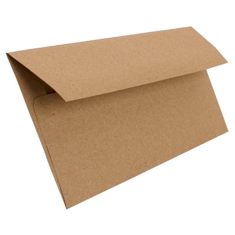 JAM Paper Brown Kraft Paper Bag Envelopes 50pk, 4 of 5