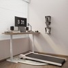 Naysaye Treadmill with Compact Design Supports 242lbs Capacity for Home Office Fitness, Pink, 49.2"*20.47"*4.92" - 2 of 4