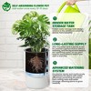 ODK 14 Inch Plant Pots, Self Watering Planters Set of 2 with Drainage Holes for Indoor Plants, Flower Pots with Water Level Monitor, for Patio, Porch - 3 of 4