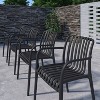 Amazonia Barra 4pc Patio Dining Chair Set Black - 3 of 4