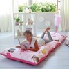 Butterfly Craze Butterfly Craze Floor Pillow Case, Mattress Bed Lounger Cover, Pink Ballerina, King Size - for Kids & Adults - 3 of 4