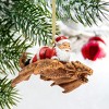 Design Toscano Santa and the Snowdragon 2020 Holiday Gothic Ornament: Each - 2 of 4