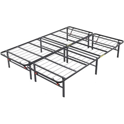 Classic Brands Hercules 14 Inch Modern Style Metal Platform Mattress Foundation Bed Frame with 14-Inch Legs and No Box Spring Required, Black, King