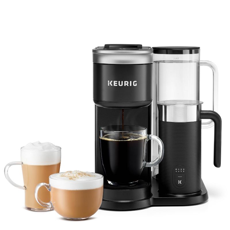 Keurig K-Caf&#233; SMART Single-Serve Coffee Maker with WiFi Compatibility, 6 Brew Sizes - Black, 5 of 18