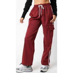 Women's Track Pants - OLIVACEOUS - 1 of 4