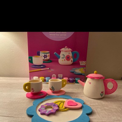 Target wooden store tea set