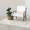 Cheer Collection Faux Rabbit Fur Indoor Rug - Plush, Soft, Anti-Slip - 2 of 4