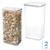 iDesign Extra Large Canister with Erasable Label - Set of 2 - Clear - 2 of 4