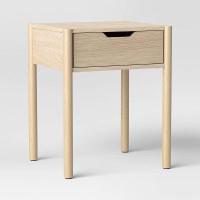 Scandi Nightstand Natural - Room Essentials™