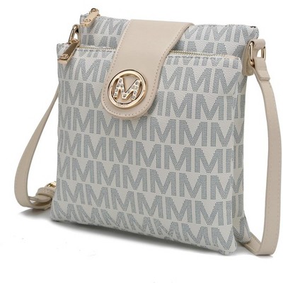 MKF Collection Wrigley M Signature Crossbody Bag Mia K