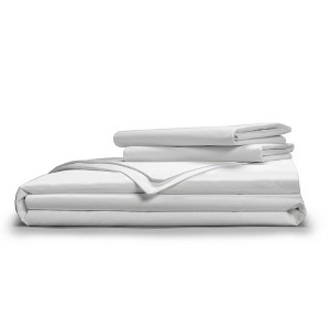 Classic Cool & Crisp 100% Cotton Percale Duvet Cover Set - 1 of 4