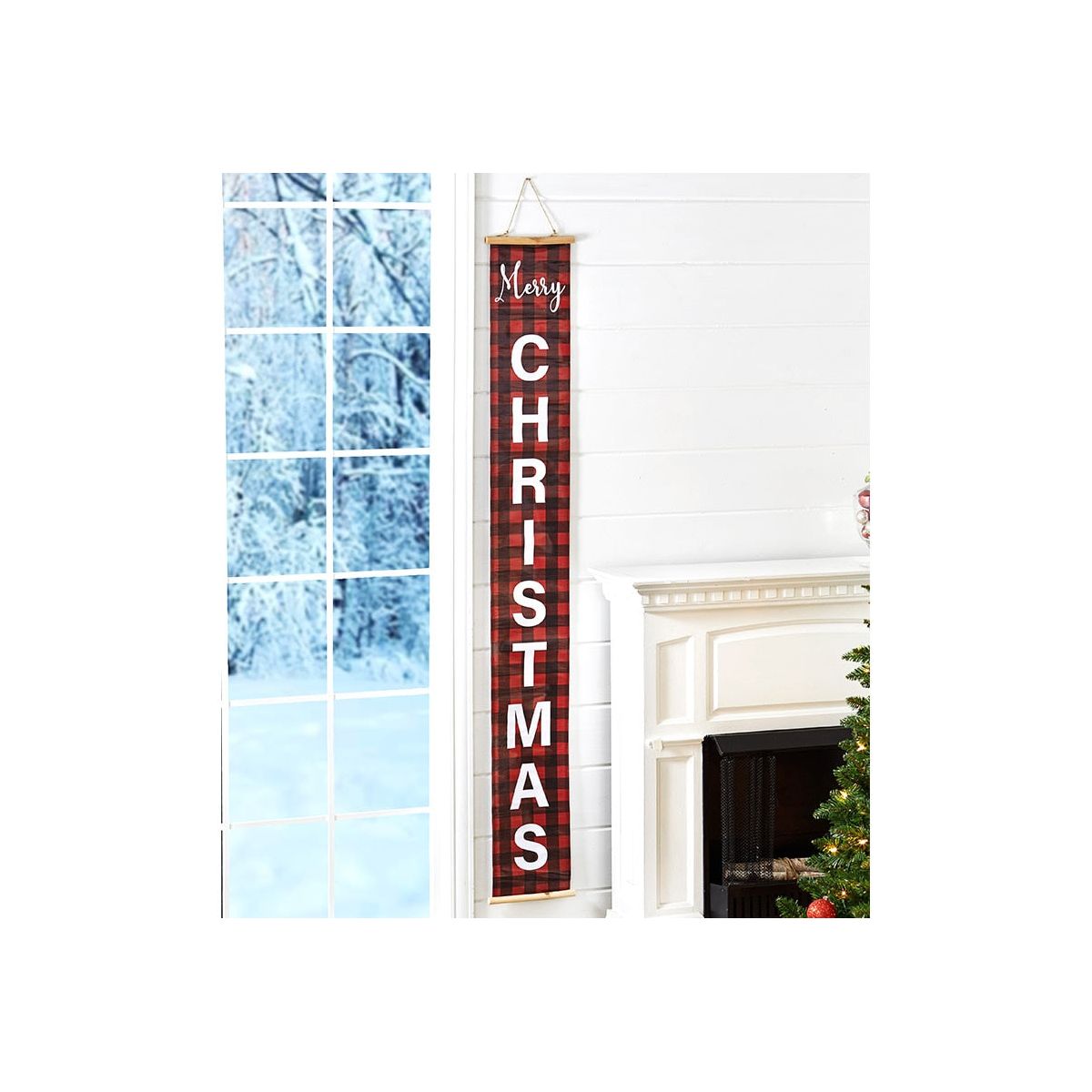 The Lakeside Collection Plaid Holiday Decor - - thumbnail 7