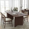 Dovelina Mid-Century Rectangle Wood Dining Table Modern Kitchen Table for 6 - 67" - 2 of 4