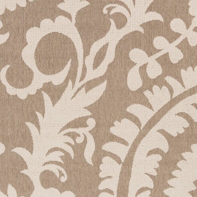 Nancy Camel and Cream Hand-Knotted Wool Area Rug 7'3" x 10'6"