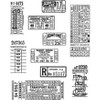 Tim Holtz Cling Stamps 7"X8.5" - 2 of 3