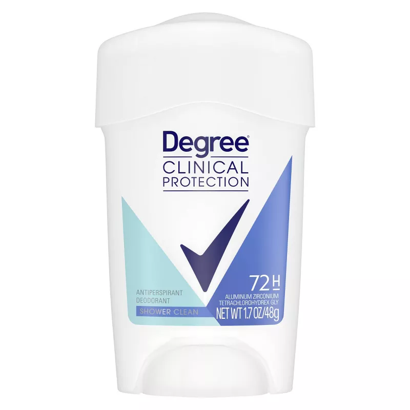 Degree Clinical Protection Shower Clean Antiperspirant & Deodorant Stick - 1.7oz