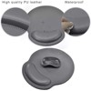 Scarlet Scope Pu Leather Wrist Support Mouse Pad - 3 of 4