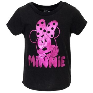 Disney Minnie Mouse Girls Pullover T-Shirt Toddler to Big Kid - 1 of 4