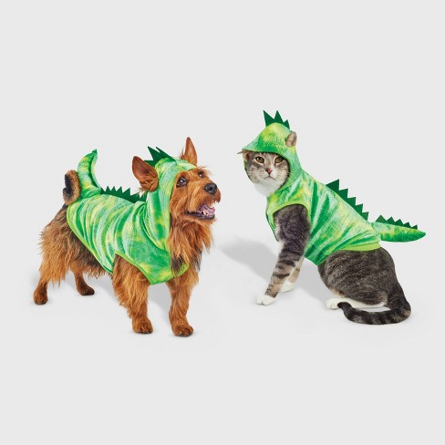 Halloween Dinosaur Full Body Hoodie Dog and Cat Costume - Hyde and EEK! Boutique™ - image 1 of 4