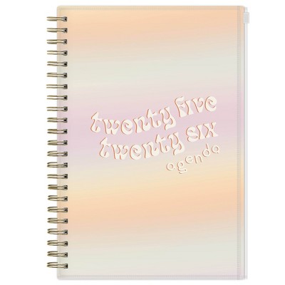 Blue Sky 5"x8" Weekly/Monthly Zip Pouch Wirebound Planner Mayana Ombre