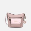 MKF Collection Serenity Color Block Vegan Leather Women’s Crossbody Bag by Mia K  - Mauve Blush - 2 of 4