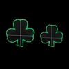 Novelty Lights 24" Green St. Patrick's Day Shamrock LED Rope Light Motif - image 2 of 4