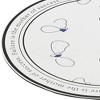 Unique Bargains Bathroom Bathtub Thin Fashion Washable PVC Rubber Non-Slip Quick Dry Absorbent Oval Bath Mat - 3 of 4