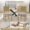 HOMEFUN Scandinavian style wooden dining chair - 2 of 4