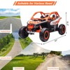 Licensed Can-Am 2-Seater Ride On UTV Car, Dual 24V Batteries, 4 Motors, LED Lights, Remote - 4 of 4