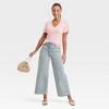 Women's Short Sleeve V-Neck T-Shirt - Universal Thread™ - 3 of 4