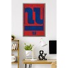 Trends International NFL New York Giants - Logo 25 Framed Wall Poster Prints - 2 of 4