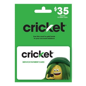 Cricket Wireless Service Payment Card (Email Delivery) - 1 of 2