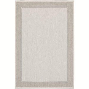 Oriental Weavers Portofino 6765W Ivory/ Grey Indoor/Outdoor Area Rug - 1'10" x 7'3" - 1 of 1